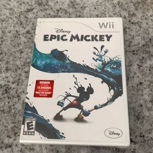 Nintendo Disney Epic Mickey Wii New